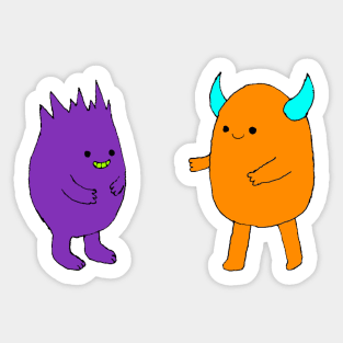 Cute Monsters Sticker